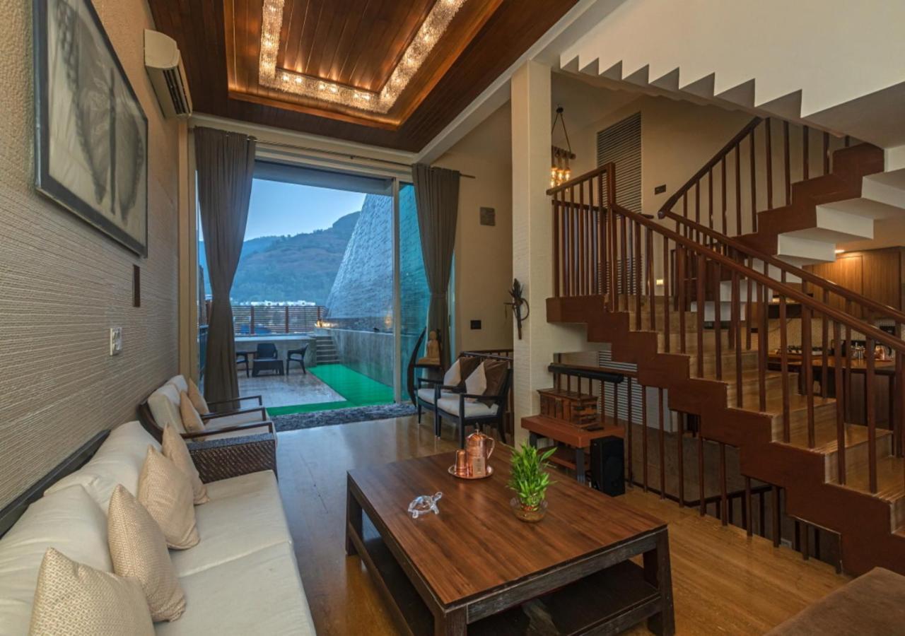 Saffronstays Urja: Luxe Lonavala Villa with Dual Pools & Private Spa Exterior photo